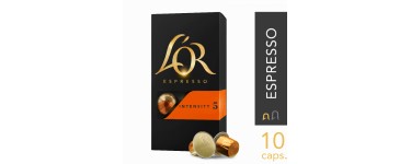 L'Or Espresso: 10 € de remise pour toute commande de 50 € sur les cafés et accessoires L’OR