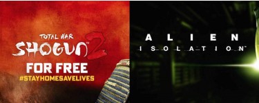 Steam: Jeu PC « Total War Shogun 2 » gratuit et « Alien Isolation » à 1,85 €