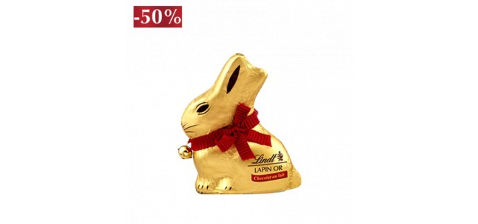 Lindt: -50% sur notre collection de chocolats de Pâques