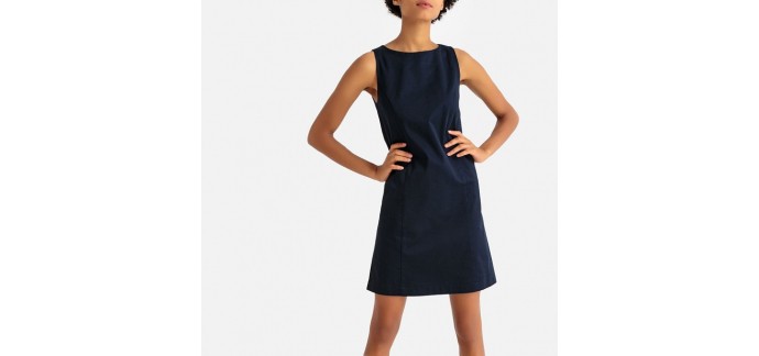 La Redoute: La robe droite sans manches courte à 17.49€