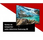 Rakuten: 1 télévision Samsung 4K à gagner