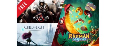 Ubisoft Store: 4 jeux gratuits sur PC (Rayman, Assassin's Creed 2, Child of Light et Might & Magic Chess Royale)