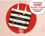 Sephora: Un totebag Sephora offert dès 60€ d'achat