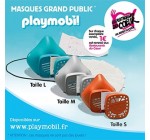 Playmobil: Masque Playmobil réutilisable à 4,99€