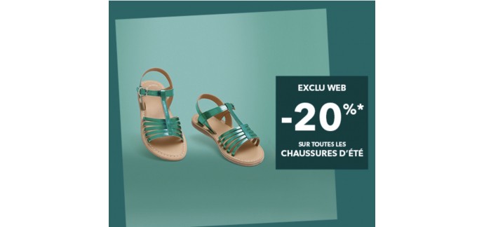 DPAM: 20% de réduction sur toutes les chaussures d'été