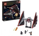 Fnac: LEGO® Star Wars™ Episode IX 75272 Le chasseur TIE Sith à 59,99€