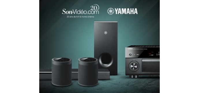 Son-Vidéo: Des amplificateurs et un ensemble home-cinéma Yamaha MusicCast à gagner