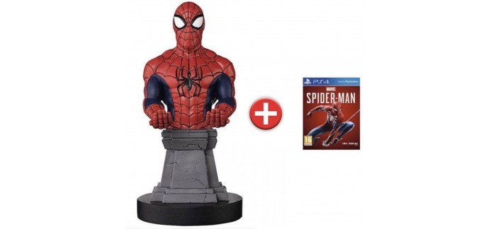 Electro Dépôt: Jeu Marvel's Spiderman sur PS4 + Figurine à 29,99€