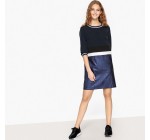 La Redoute: La robe color block bi-matière zippée dos à 15€
