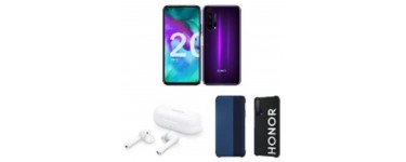 Honor: Sélection de Smartphones en promo - Ex: Honor 20 Pro Full HD+, Kirin 980, RAM 8 Go, 256 Go à 399€