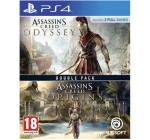 Amazon: Pack 2 jeux Assassin's Creed Origins et Odyssey sur PS4 à 20€