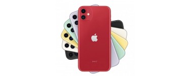 Rakuten: Apple iPhone 11 64 Go Double SIM (Coloris au choix) à 685€