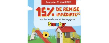 PicWicToys: 15% de remise immédiate sur les maisons et toboggans Smoby