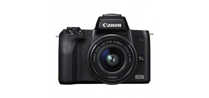 Cdiscount: Appareil photo numérique Canon Eos M50 + objectif 15-45 mm à 624,99€