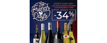Vinatis: [French Days] Jusqu'à -34% sur les meilleures affaires Champagnes & Vins