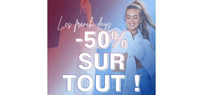 Boohoo: - 50% sur tous les articles pour les French Days