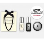 Sephora: 3 mini produits offerts dès 150€ d'achat dans la marque Jo Malone