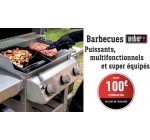 Weber: Jusqu'à 100€ remboursés sur une sélection de barbecues Weber