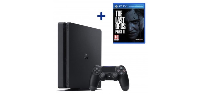 Micromania: PS4 Slim 1To reconditionnée à neuf + le jeu The Last of Us Part II à 259,99€