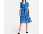 La Redoute: La robe longue manches courtes à 31.60€