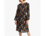 La Redoute: La robe longueur sous genou ceinture à nouer à 22€