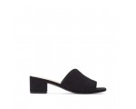 La Redoute: Les mules à talon en toile à 22€