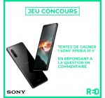 RED by SFR: 1 Smartphone Sony Xperia 10 II à gagner