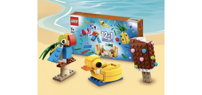 LEGO: Un ensemble exclusif de Jeux d'été 12-en-1 LEGO® offert dès 80€ d'achat