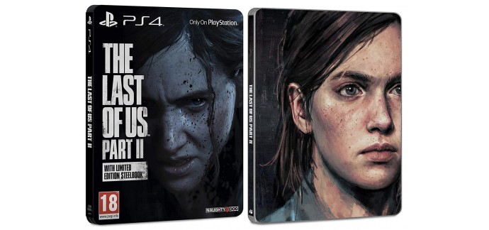 Amazon: Jeu The Last of Us Part II édition limitée Steelbook sur PS4 à 61,99€