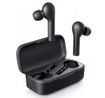 Amazon: Écouteurs Bluetooth 5 AUKEY - 25h d'autonomie - étui de chargement - microphone intégré à 47,98€