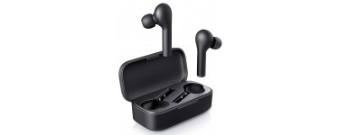 Amazon: Écouteurs Bluetooth 5 AUKEY - 25h d'autonomie - étui de chargement - microphone intégré à 47,98€