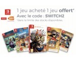 Cdiscount: 1 jeu Nintendo Switch acheté = 1 jeu offert sur une sélection de jeux de la marque NAMCO BANDAI