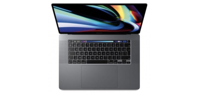 Fnac: MacBook Pro Apple Touch Bar 16" Retina - Intel Core i7 à 2.6 GHz - 32 Go RAM - 512 Go SSD à 2879,99€