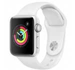 Boulanger: Apple Watch Serie 3 (GPS) boîtier en aluminium taille 38mm à 199€
