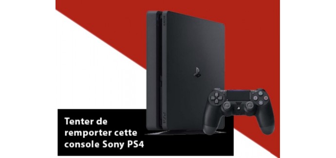 Rakuten: 1 console de jeux SONY PS4 à gagner