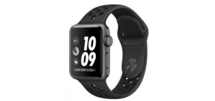 Boulanger: Montre de running Apple Watch Nike+ 38mm GPS à 199,99€