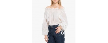 La Redoute: La blouse ample col bateau manches 3/4 à 14€