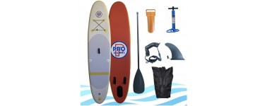 Cdiscount: Stand up Paddle gonflable PRO MARINE 305x76x12cm Blanc à 179,99€