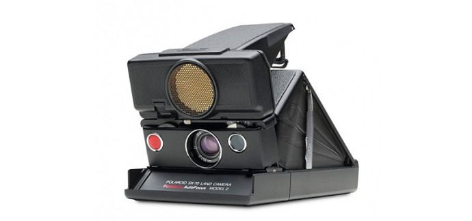 Boulanger: Appareil photo Instantané Polaroid SX-70 Autofocus Camera Black à 155,60€