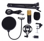 Cdiscount: BM800 Kit de microphone à condensateur microphone + support + cadre de choc à 39,99€
