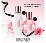 Viktor & Rolf: 1 échantillon de parfum Flowerbomb 1.2ml de Viktor&Rolf offert gratuitement