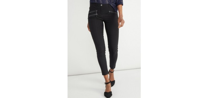 La Halle: Le jean skinny avec poches zippées à 13.49€