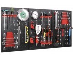 Amazon: Lot de 3 panneaux perforés en métal haute qualité FIXKIT pour ranger vos outils à 39,99€