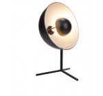 GiFi: Lampe soleil à poser ronde noire et grise à 12,50€