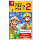 Cdiscount: Jeu  Super Mario Maker 2 Edition Limitée sur Nintendo Switch à 41,30€