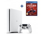 Cdiscount: Console PS4 Slim 500 Go Blanche + jeu Marvel's Spider-Man à 329,43€
