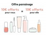 Birchbox: 10€ offerts en bon d'achat par filleul grâce au système de parrainage