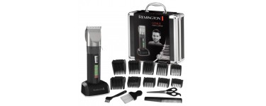 Amazon: Coffret tondeuse à cheveux Remington HC5810 avec 10 sabots à 35,99€