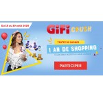 GiFi: 1 an de Shopping d'une valeur de 500€ à gagner