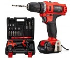 Amazon: Perceuse visseuse sans fil 21V TEENO à 35,87€